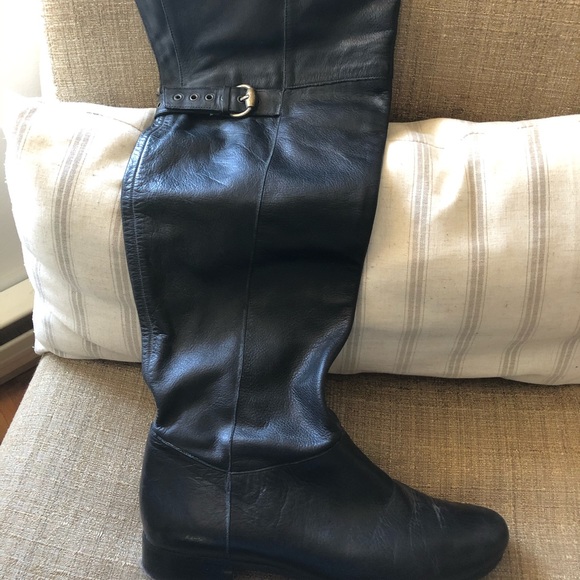 Jessica Simpson leather black boots - Picture 2 of 6